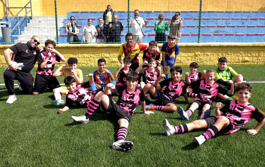 Alir&oacute;n para el CD Puerto en la m&aacute;xima categor&iacute;a Alev&iacute;n de F&uacute;tbol 8 