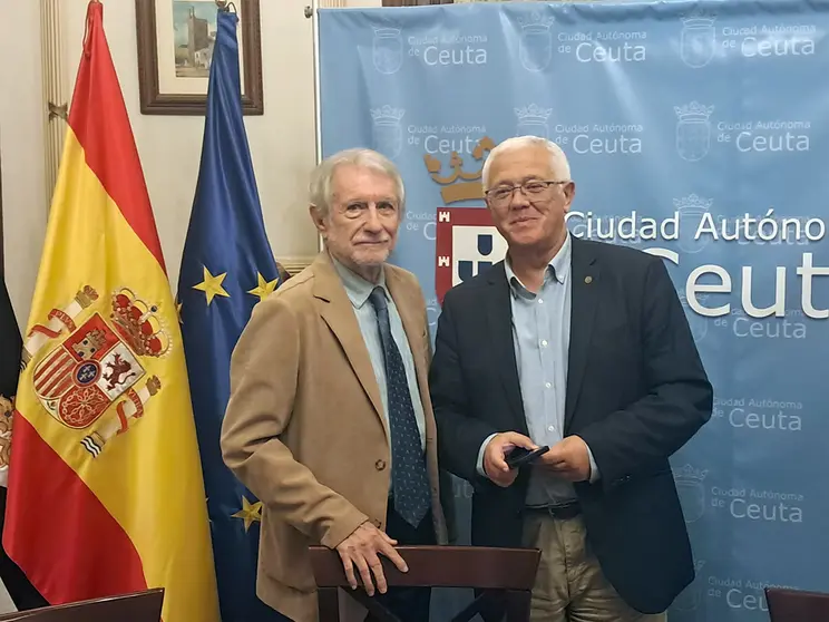 Jos&eacute; Antonio Alarc&oacute;n y Adolfo Hern&aacute;ndez Lafuente