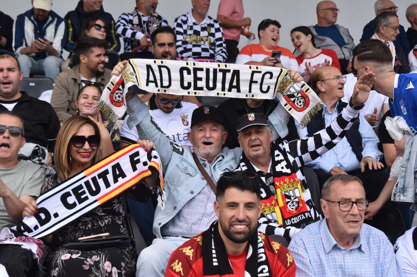 Encuentro entre la AD Ceuta FC y el M&eacute;rida. Foto: Rafa B&aacute;ez