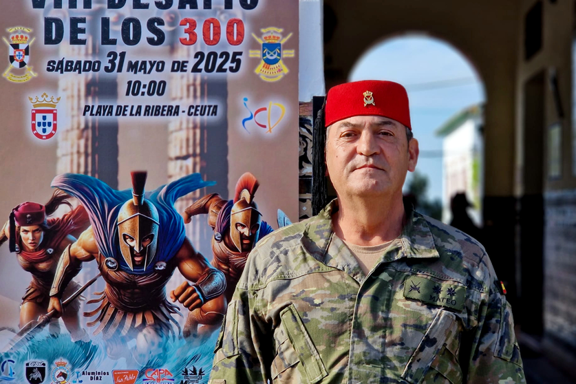 Teniente Coronel Luis Francisco Mateo, director t&eacute;cnico del Desaf&iacute;o de los 300 / Laura Ortiz