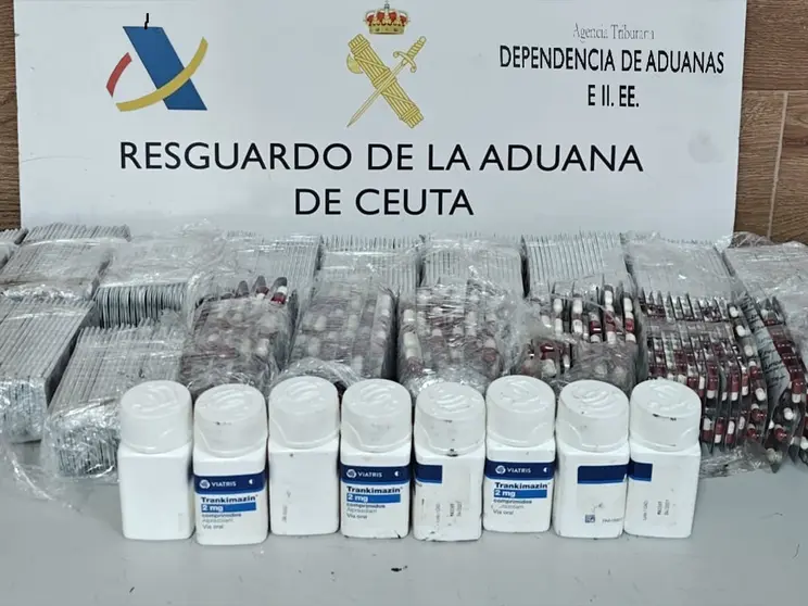 F&aacute;rmacos aprehendidos por la Guardia Civil