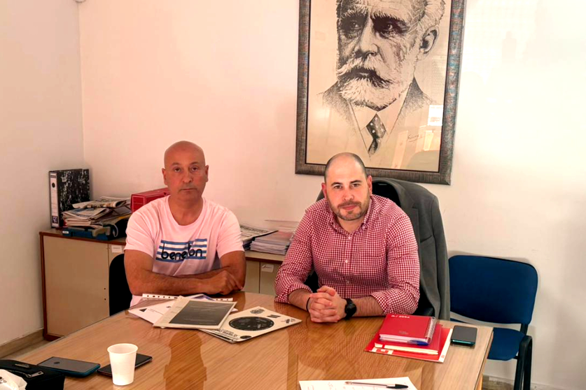 El responsable de la AUGC en Ceuta, reunido con el secretario general del PSOE / AUGC