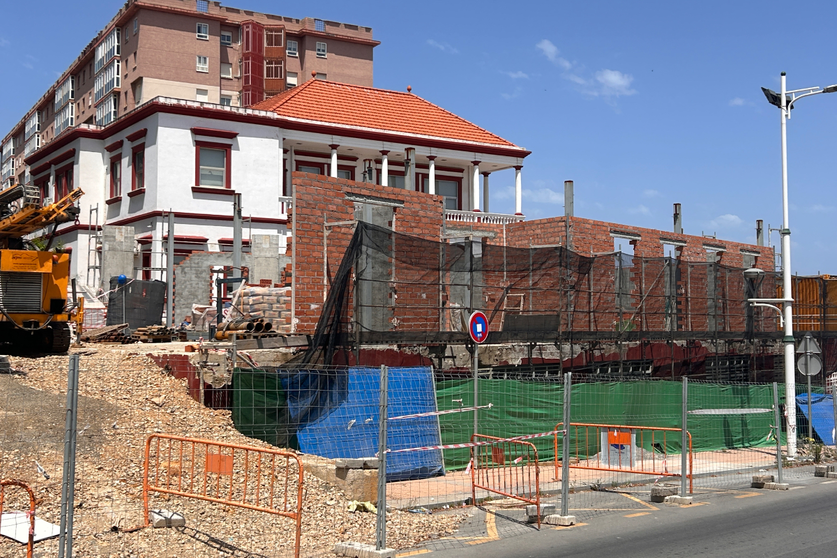 Obras para la construcci&oacute;n del Centro contra la violencia sexual /  PSOE