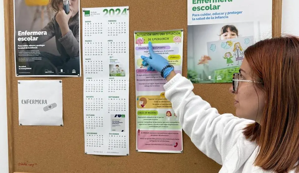 La enfermera escolar Irene Mart&iacute;n / Archivo