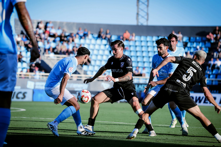 Derrota de la AD Ceuta FC en Ibiza 