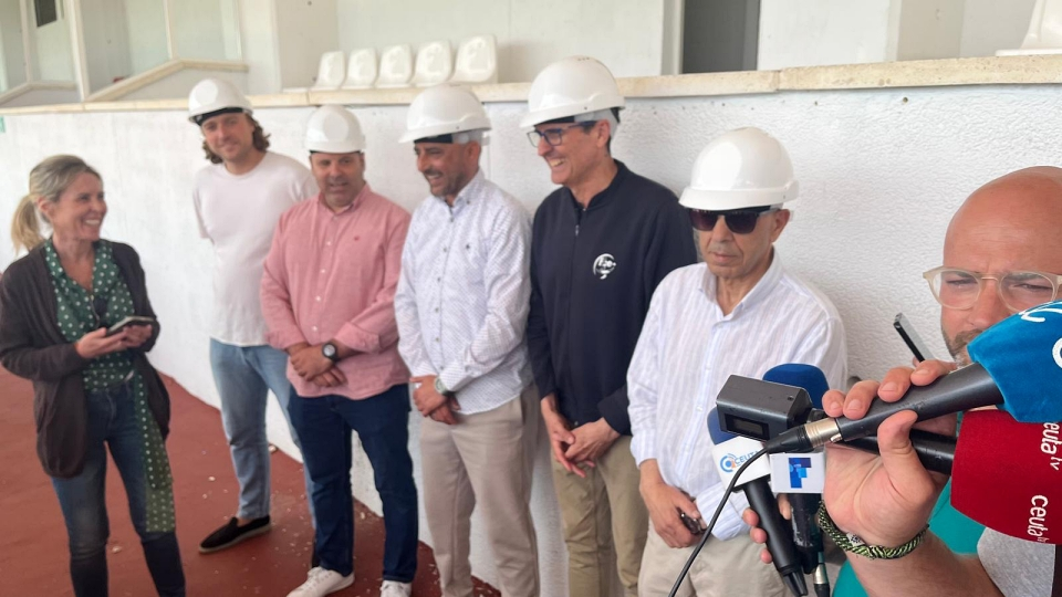  Teresa L&oacute;pez este mi&eacute;rcoles en el Murube durante la presentaci&oacute;n de las obras. 