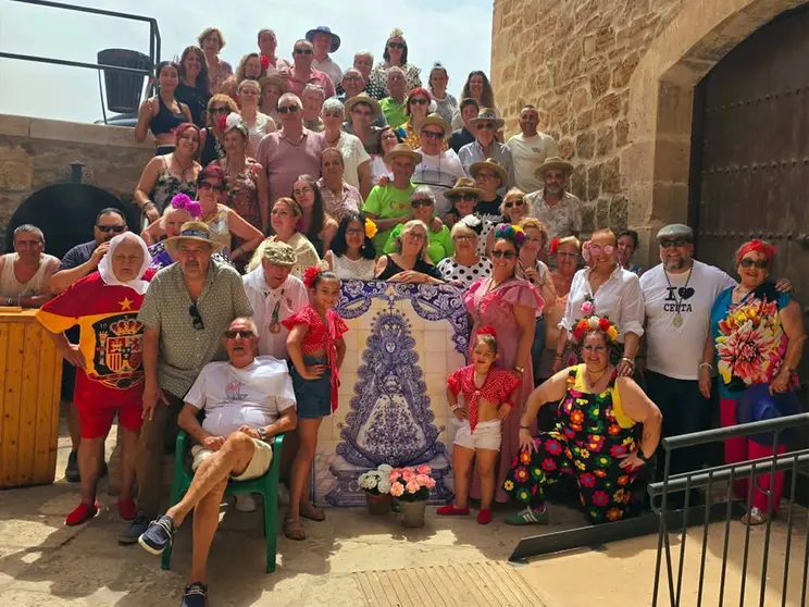 Romer&iacute;a del Roc&iacute;o en la Casa de Ceuta en Melilla