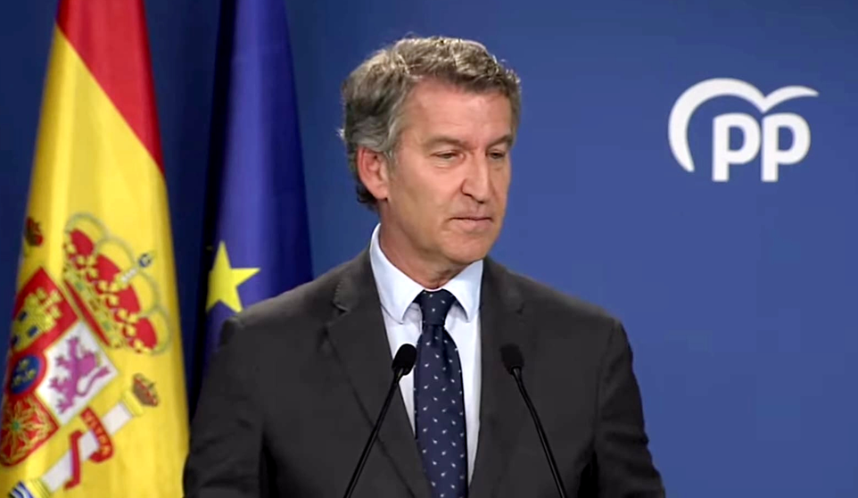 Feij&oacute;o, en su comparecencia en G&eacute;nova 