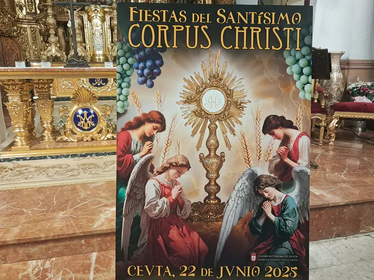 Presentaci&oacute;n de cartel del Corpus Christi 2025 / C&eacute;sar Mart&iacute;n