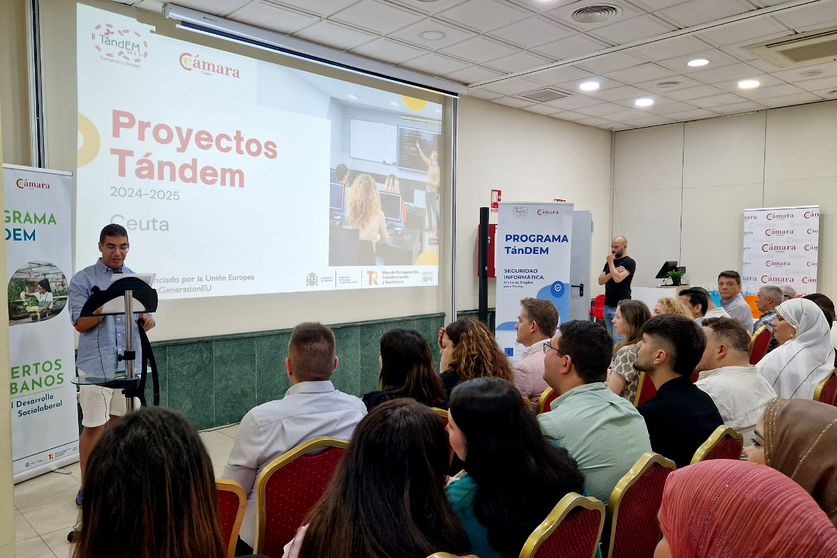 Los alumnos de los Programas T&aacute;ndem han celebrado su acto de graduaci&oacute;n este martes en el Hotel Ulises / Laura Ortiz