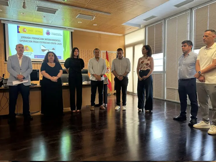 Minuto de silencio en la Seguridad Social
