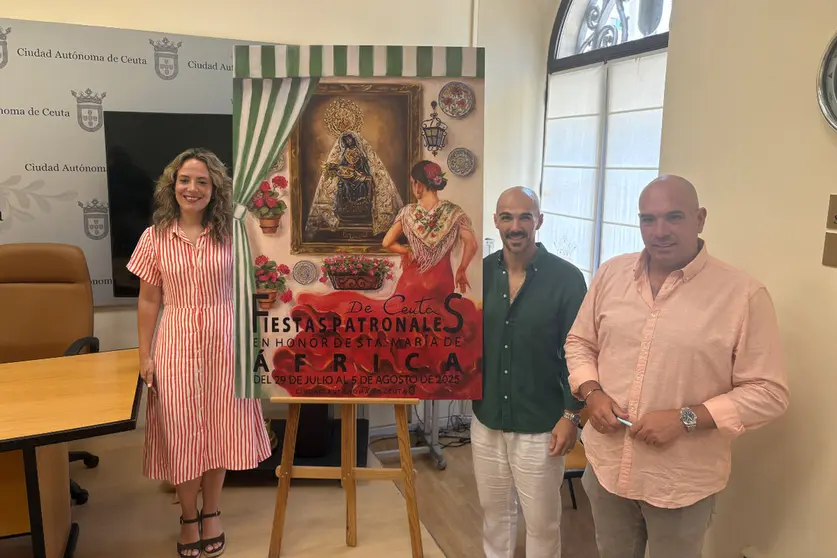 Cartel Fiestas Patronales 2025 / Alma Palomino