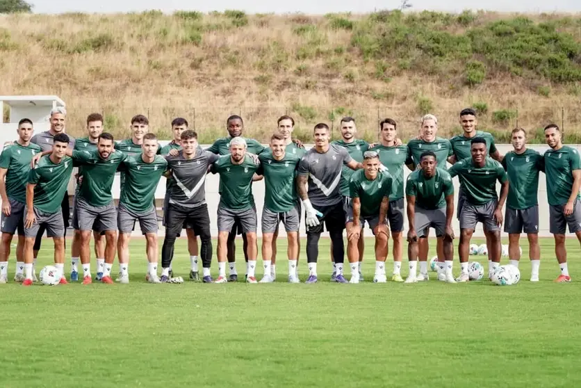 Primer entrenamiento de la AD Ceuta FC