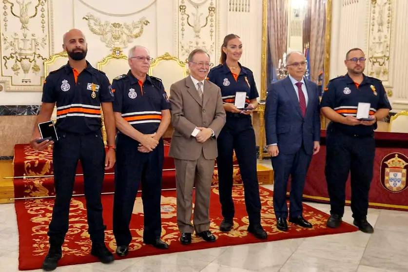 Reconocimiento a los voluntarios de Protecci&oacute;n Civil que acudieron a Valencia tras la DANA / Laura Ortiz