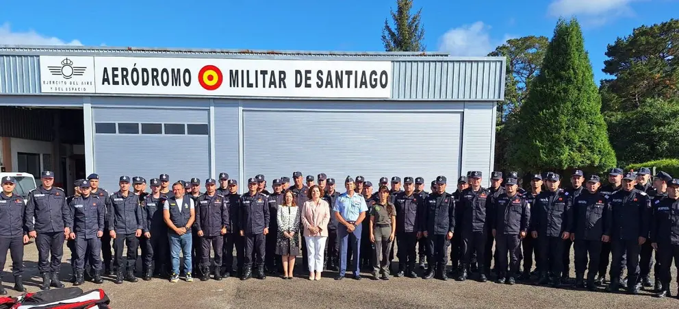 Equipo de bomberos rumanos coordinados por Gonzalo Sanz / Cedida