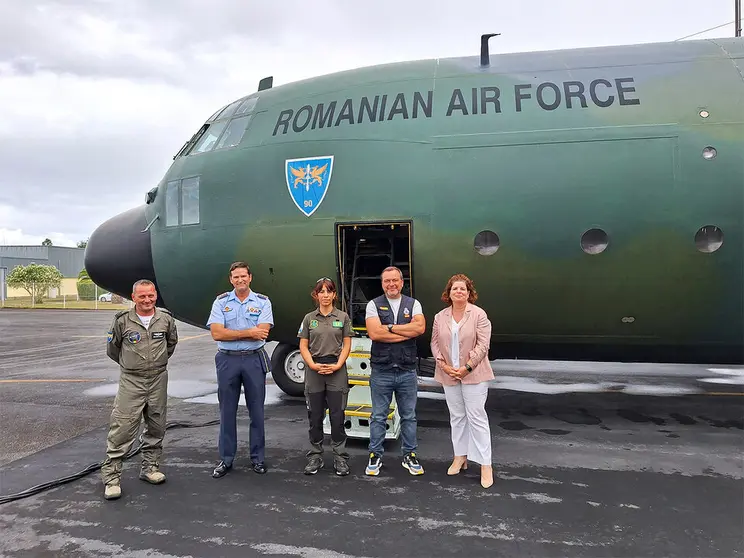 Gonzalo Sanz, desplazado a Galicia para ejercer como enlace del contingente rumano