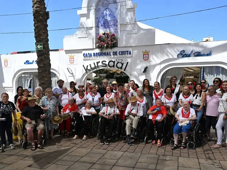 Caseta de la Casa de Ceuta en Melilla