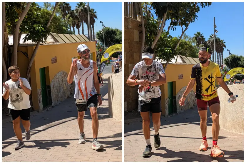 Backyard ultra de Ceuta_ los tres titanes, a por la trig&eacute;sima vuelta al Hacho- Foto: Rub&eacute;n B&aacute;ez