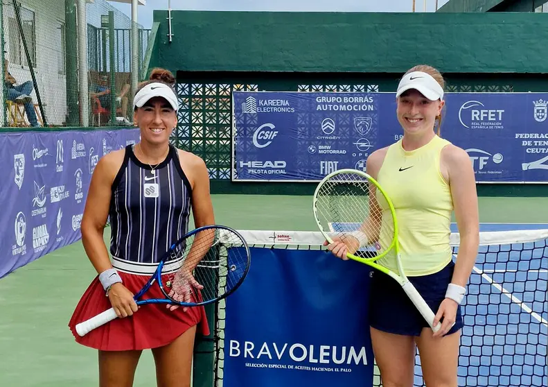Olga Parres en el Internacional de Tenis Ciudad de Ceuta