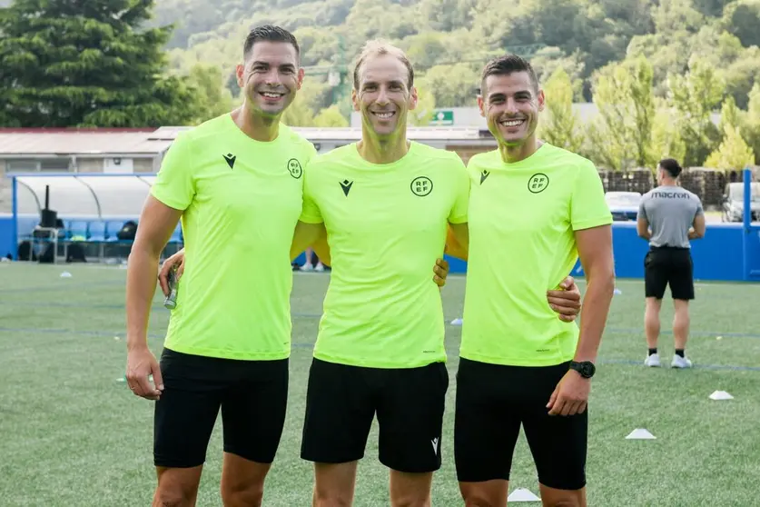 Alejandro Ojaos en las jornadas de preparaci&oacute;n de Segunda Divisi&oacute;n. Foto: FFRM