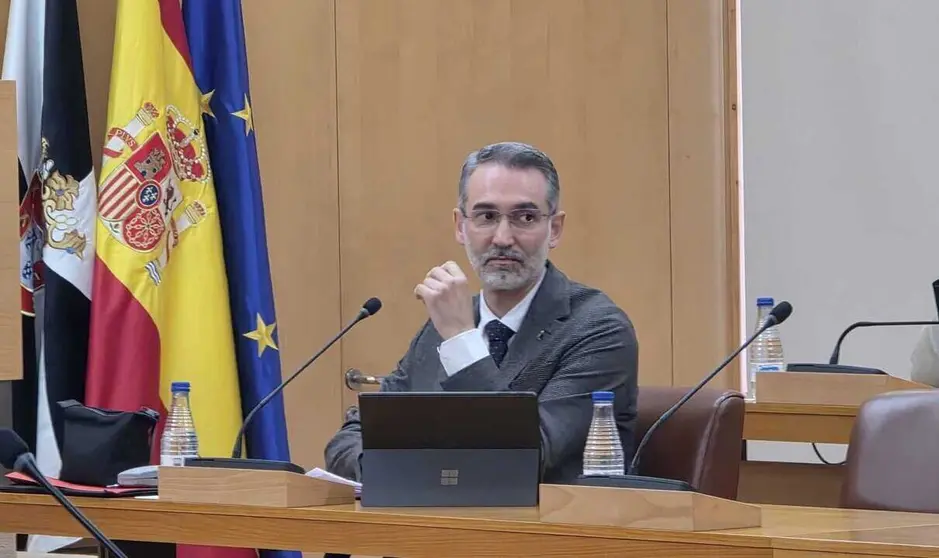  Sebasti&aacute;n Guerrero durante el Pleno / Archivo 