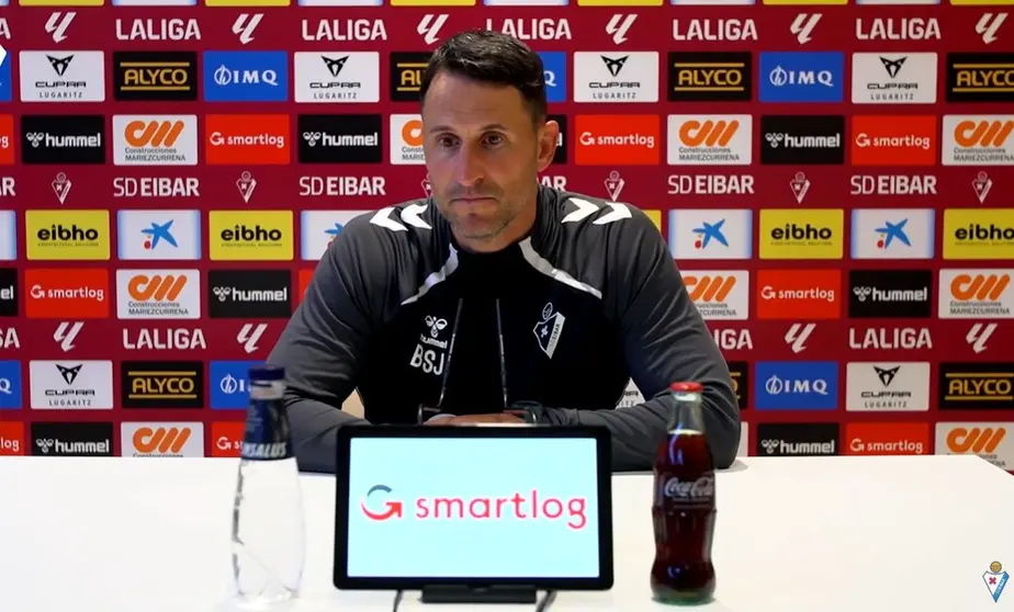 Be&ntilde;at San Jos&eacute; en la previa del encuentro ante la AD Ceuta FC