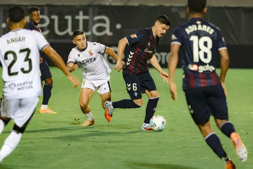 Encuentro entre la AD Ceuta FC y el Eibar. Foto: Zaki