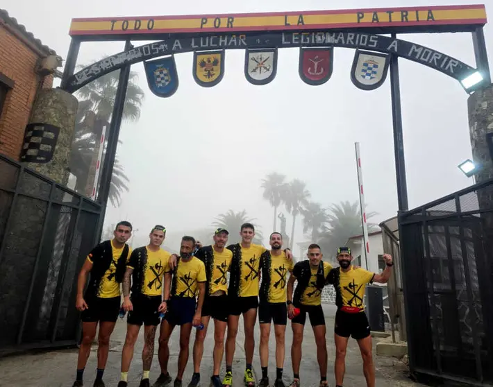 El equipo del Tercio Duque de Alba 2&ordm; de La Legi&oacute;n, a por todas en La Des&eacute;rtica de Almer&iacute;a 
