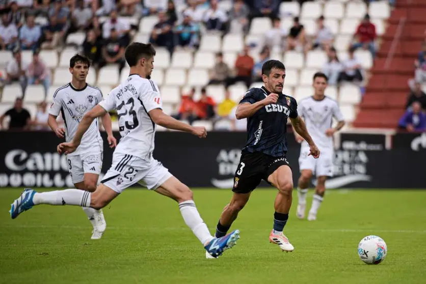 Encuentro entre el Albacete Balompi&eacute; y la AD Ceuta FC. Foto: Zaki