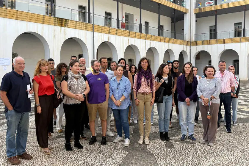 Concentraci&oacute;n en el Campus "por la paz" en Palestina / Alma Palomino