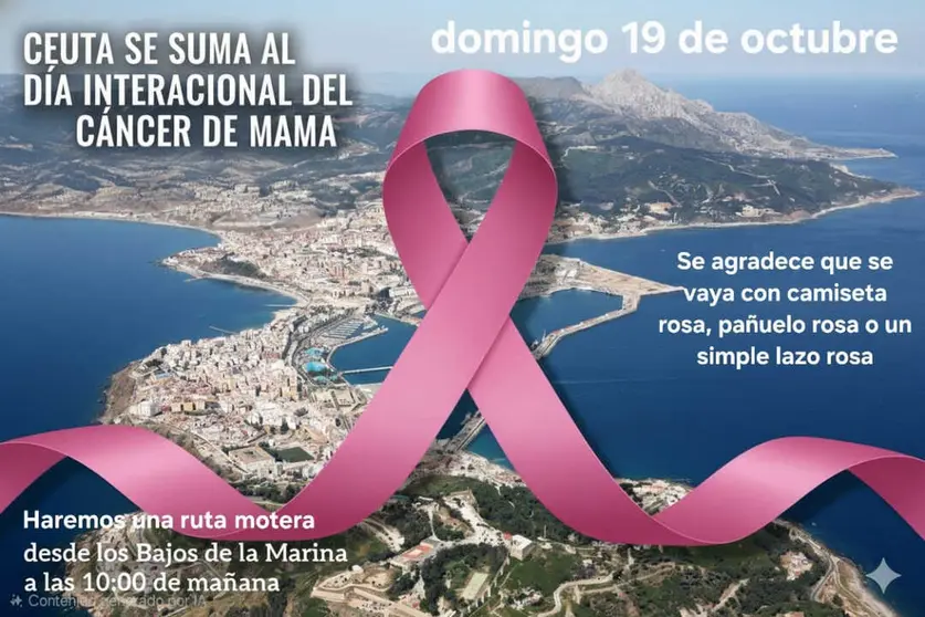 Ruta motera en el D&iacute;a Internacional Contra el C&aacute;ncer de Mama
