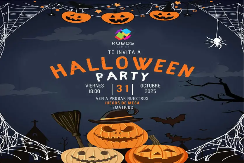 Fiesta de Halloween de Kubos L&uacute;dica