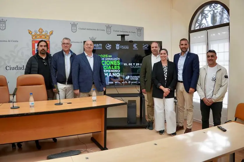 Presentaci&oacute;n del Campeonato de Andaluc&iacute;a de Balonmano Cadete Femenino que se celebrar&aacute; en Ceuta