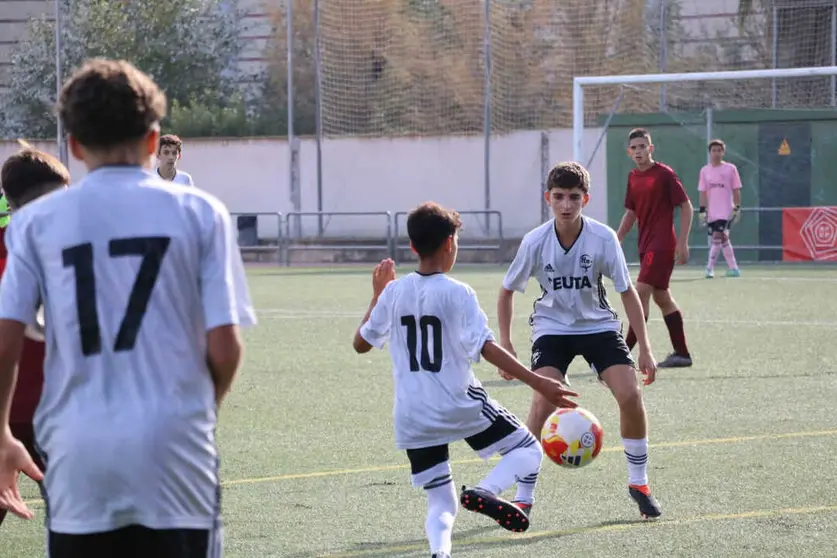 Ceuta durante un partido del Campeonato de Espa&ntilde;a