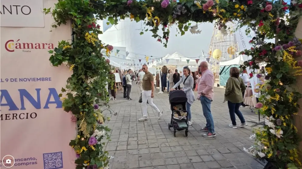 Arranca el Mercadillo con Encanto de la Semana del Comercio