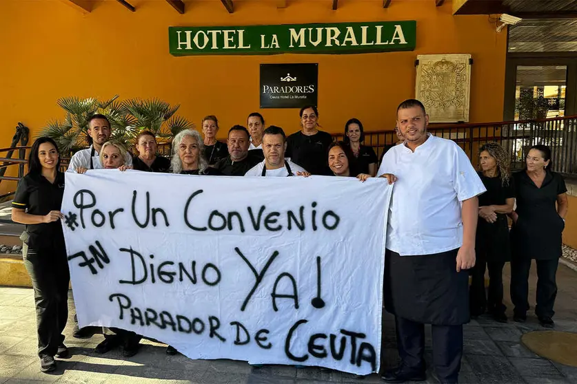 Concentraci&oacute;n en el Parador