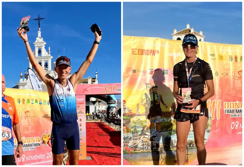 Jorge Ruiz y Susana Rom&aacute;n, triunfan en el 'Do&ntilde;ana Trail Marathon'