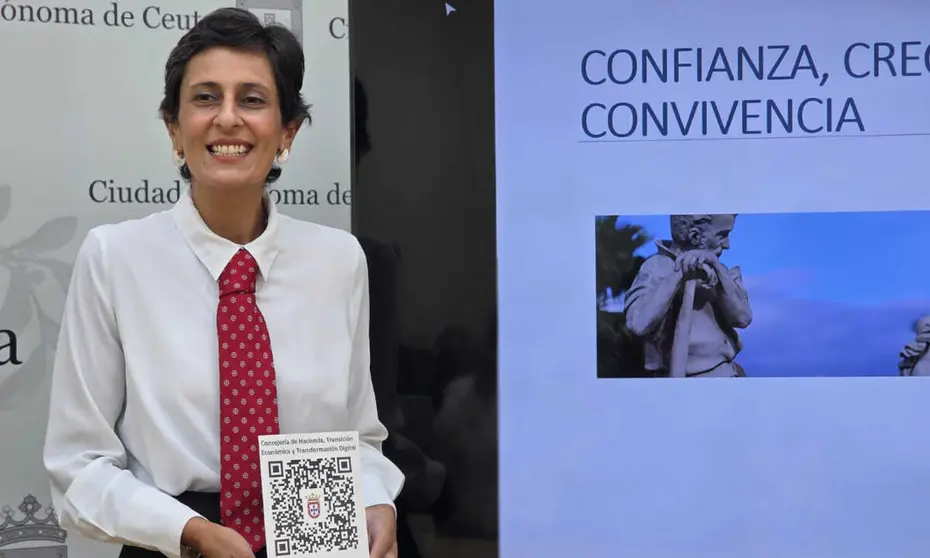 Kissy Chandiramani durante la presentaci&oacute;n del Presupuesto General de la Ciudad / Laura Ortiz