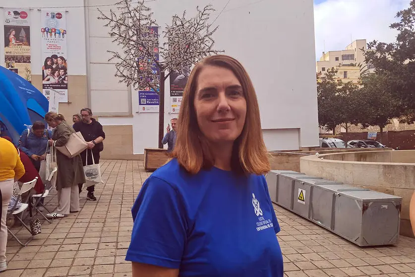 Rosa Fuentes, presidenta del Colegio de Enfermer&iacute;a / C&eacute;sar Mart&iacute;n