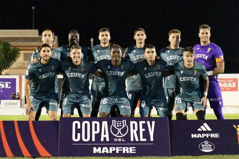 +Once inicial de la AD Ceuta FC en la primera ronda de la Copa del Rey