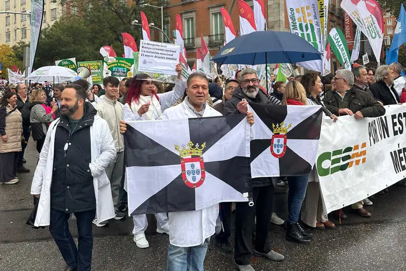 El sindicato m&eacute;dico de Ceuta acudi&oacute; a Madrid a reclamar un estatuto propio