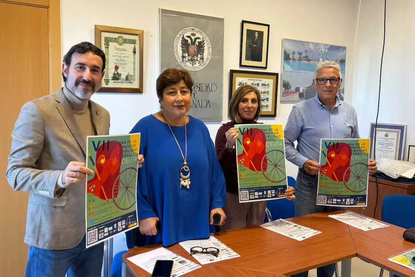 La Ciudad Aut&oacute;noma de Ceuta, junto con el IMSERSO y la Universidad de Granada (UGR), presentan la VII Semana de la Discapacidad y Accesibilidad Universal / Alma Palomino