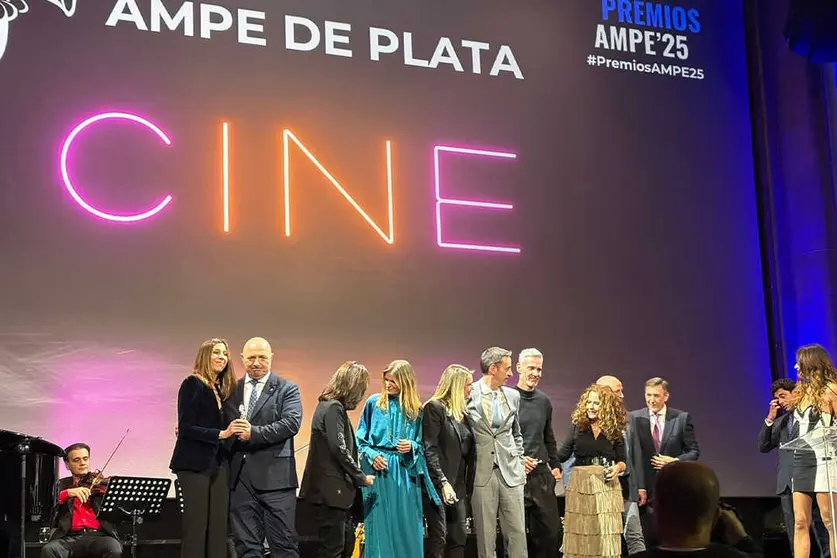 Ceremonia de entrega de los Premios Ampe 2025 en los cines Callao de Madrid