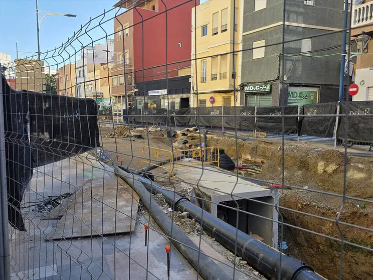Obras en la barriada de Had&uacute; / Laura Ortiz