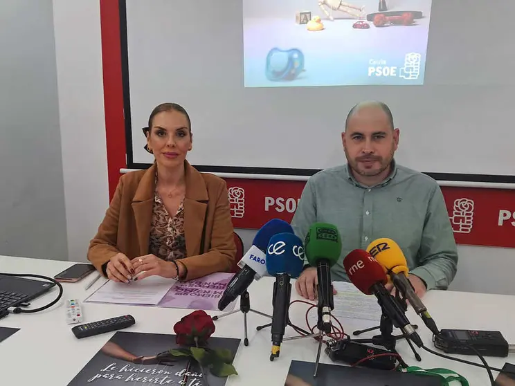 Presentaci&oacute;n de la campa&ntilde;a &lsquo;Le hicieron da&ntilde;o para herirte a ti&rsquo; del 25N en el PSOE / C&eacute;sar Mart&iacute;n