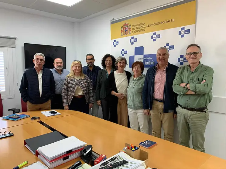 Reuni&oacute;n de INGESA con la AECC y ACMUMA