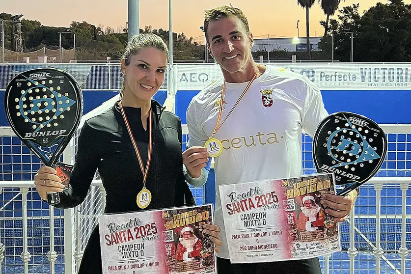 Mariano Catarecha y Noem&iacute; Solla, Campeones de Categor&iacute;a Mixta