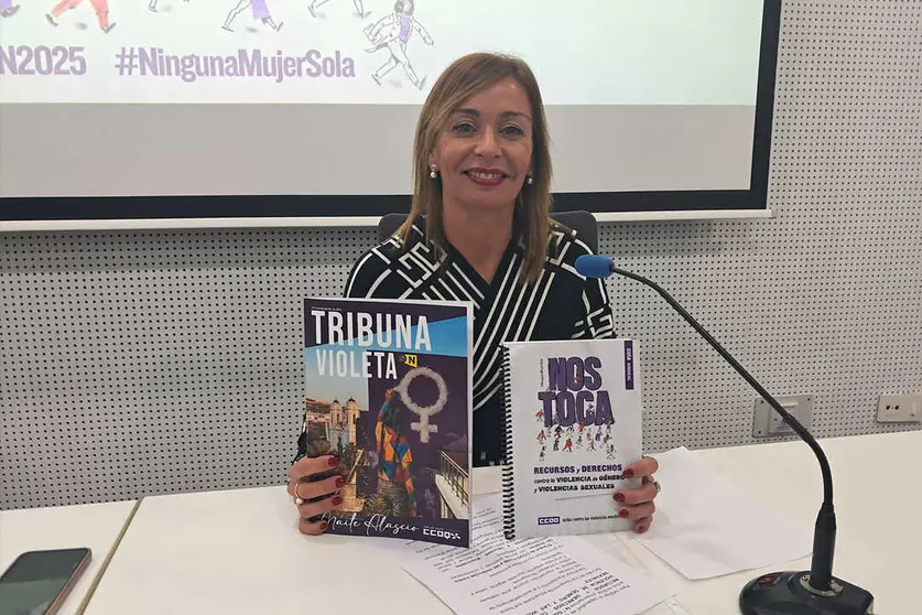 Presentaci&oacute;n de las campa&ntilde;a para el 25n de CCOO / C&eacute;sar Mart&iacute;n