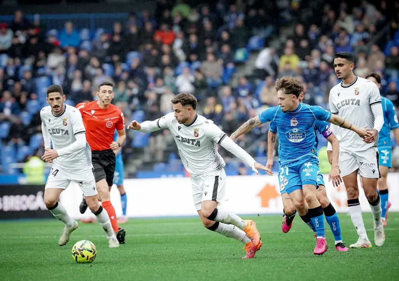 Encuentro entre el Deportivo de la Coru&ntilde;a y la AD Ceuta FC (4)