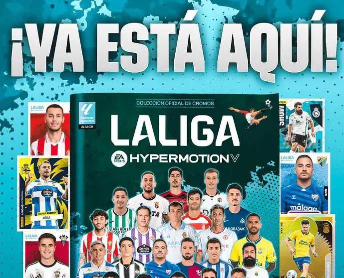 A la venta los cromos del Ceuta en la Liga Hypermotion